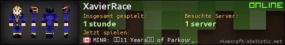 Benutzerleisten 560x90 für XavierRace