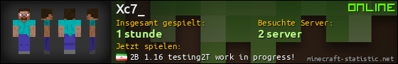 Benutzerleisten 560x90 für Xc7_