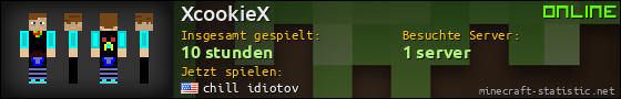 Benutzerleisten 560x90 für XcookieX