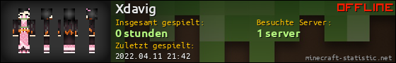 Benutzerleisten 560x90 für Xdavig
