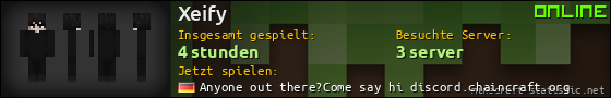 Benutzerleisten 560x90 für Xeify