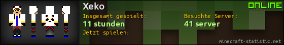 Benutzerleisten 560x90 für Xeko