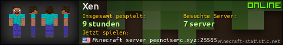 Benutzerleisten 560x90 für Xen
