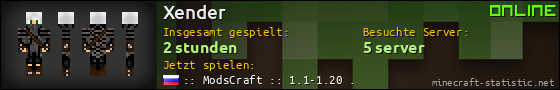 Benutzerleisten 560x90 für Xender