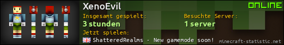 Benutzerleisten 560x90 für XenoEvil