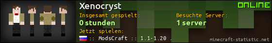 Benutzerleisten 560x90 für Xenocryst