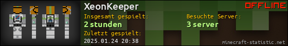 Benutzerleisten 560x90 für XeonKeeper