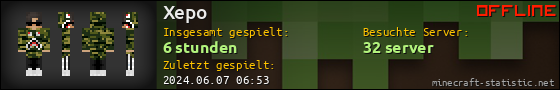 Benutzerleisten 560x90 für Xepo