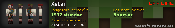 Benutzerleisten 560x90 für Xetar