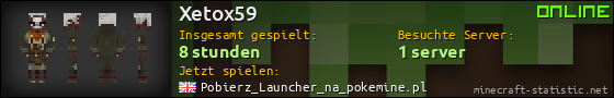 Benutzerleisten 560x90 für Xetox59