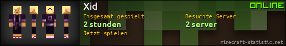 Benutzerleisten 560x90 für Xid
