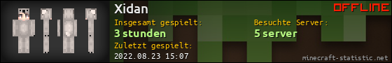 Benutzerleisten 560x90 für Xidan