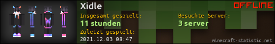 Benutzerleisten 560x90 für Xidle