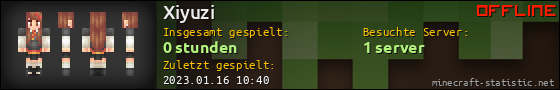Benutzerleisten 560x90 für Xiyuzi