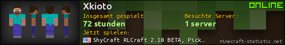 Benutzerleisten 560x90 für Xkioto