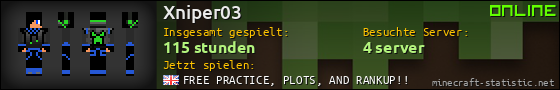 Benutzerleisten 560x90 für Xniper03