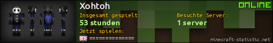 Benutzerleisten 560x90 für Xohtoh