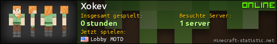 Benutzerleisten 560x90 für Xokev