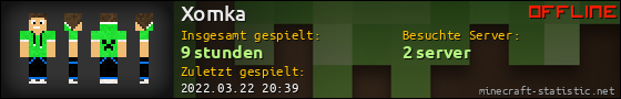 Benutzerleisten 560x90 für Xomka