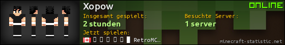Benutzerleisten 560x90 für Xopow
