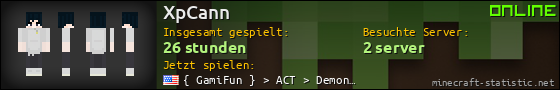 Benutzerleisten 560x90 für XpCann