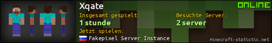 Benutzerleisten 560x90 für Xqate