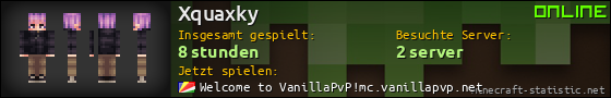 Benutzerleisten 560x90 für Xquaxky