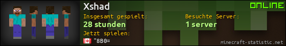 Benutzerleisten 560x90 für Xshad