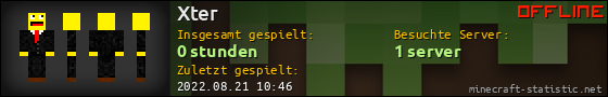 Benutzerleisten 560x90 für Xter