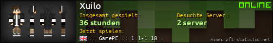 Benutzerleisten 560x90 für Xuilo