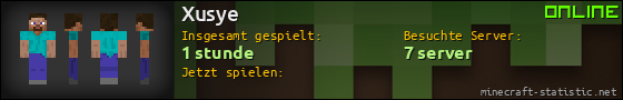 Benutzerleisten 560x90 für Xusye