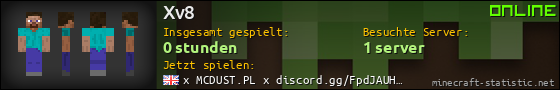 Benutzerleisten 560x90 für Xv8