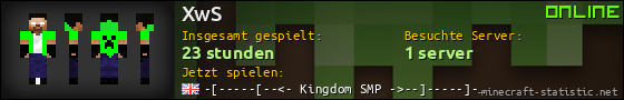 Benutzerleisten 560x90 für XwS