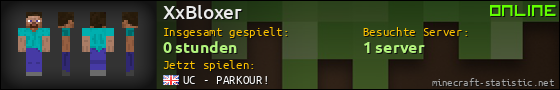 Benutzerleisten 560x90 für XxBloxer