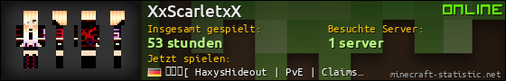 Benutzerleisten 560x90 für XxScarletxX