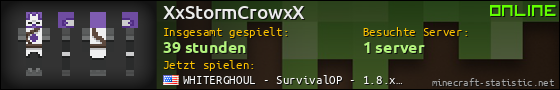 Benutzerleisten 560x90 für XxStormCrowxX