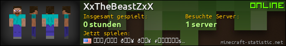 Benutzerleisten 560x90 für XxTheBeastZxX