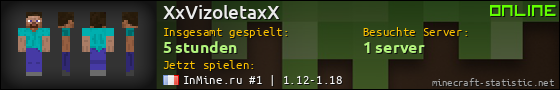 Benutzerleisten 560x90 für XxVizoletaxX