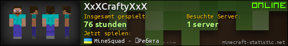 Benutzerleisten 560x90 für XxXCraftyXxX