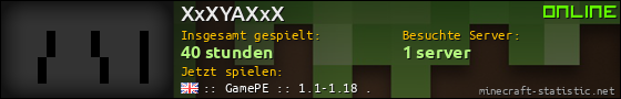 Benutzerleisten 560x90 für XxXYAXxX