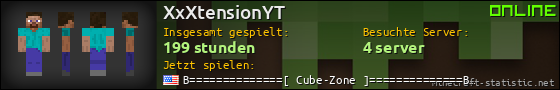 Benutzerleisten 560x90 für XxXtensionYT