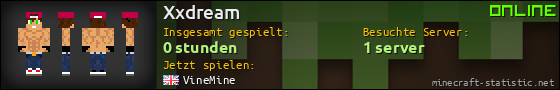 Benutzerleisten 560x90 für Xxdream