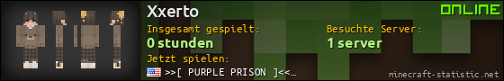 Benutzerleisten 560x90 für Xxerto