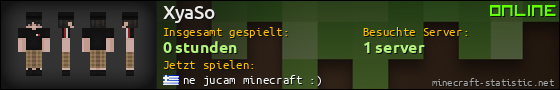 Benutzerleisten 560x90 für XyaSo