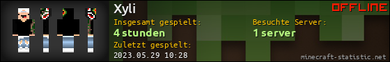 Benutzerleisten 560x90 für Xyli