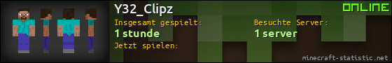 Benutzerleisten 560x90 für Y32_Clipz