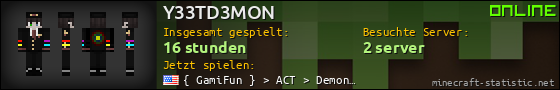 Benutzerleisten 560x90 für Y33TD3MON
