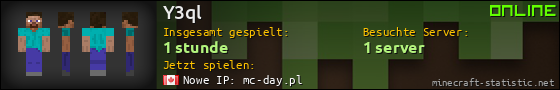 Benutzerleisten 560x90 für Y3ql