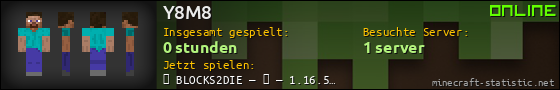 Benutzerleisten 560x90 für Y8M8