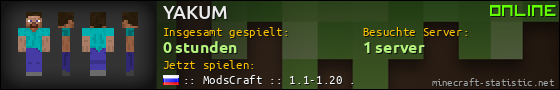 Benutzerleisten 560x90 für YAKUM